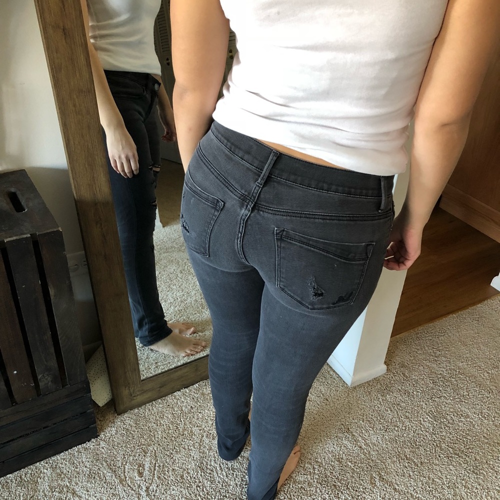 Express Skinny Ripped Jegging - Picture 8 of 8